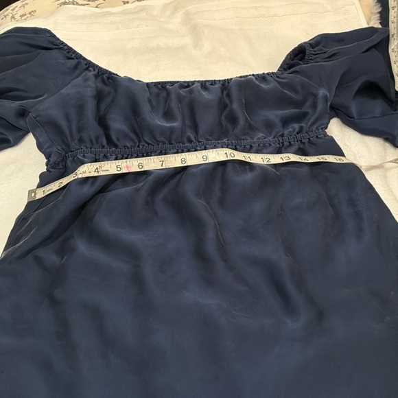 Vintage Betsey Johnson 100% silk gorgeous 90’s rare short prairie dress. - Picture 14 of 14